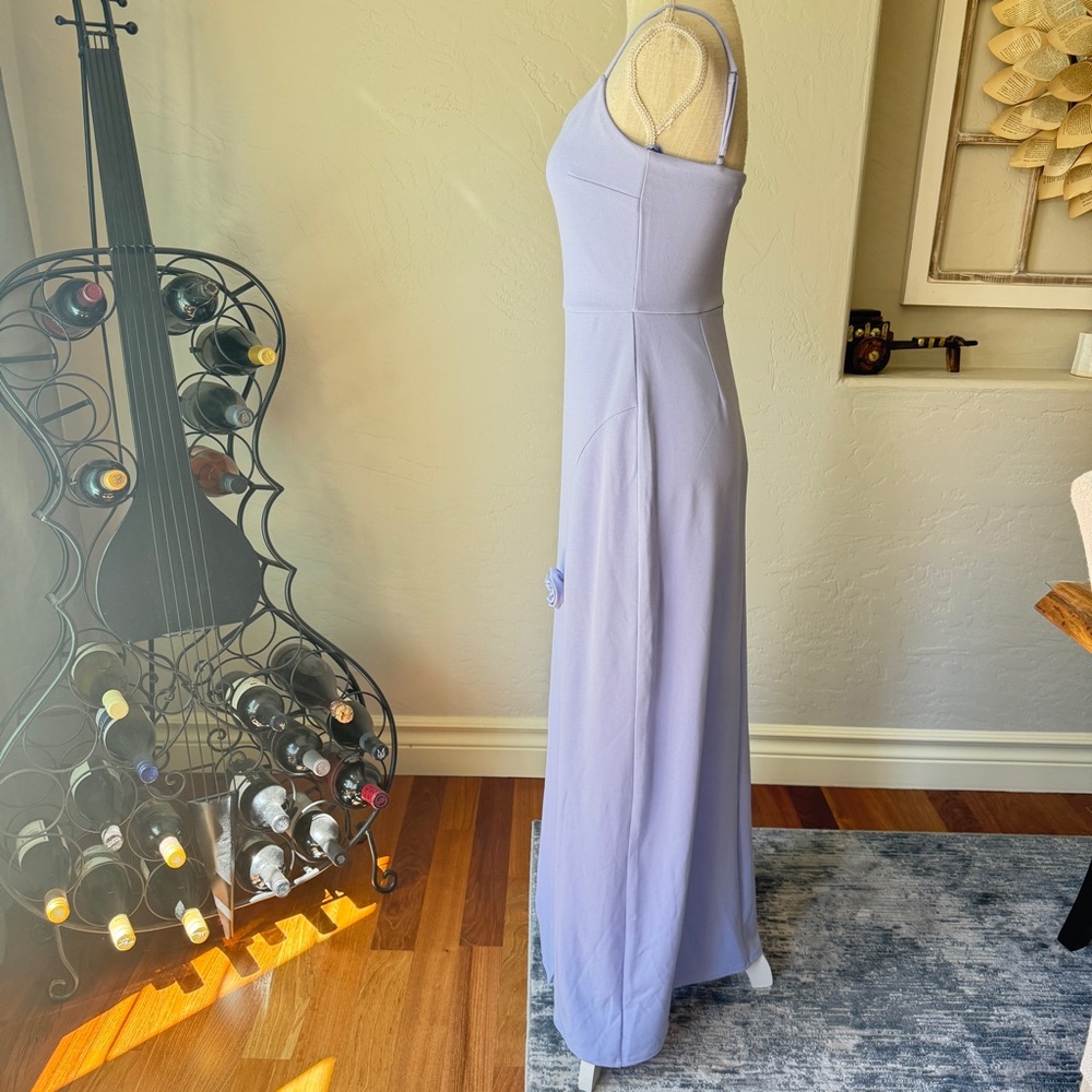 Wayf Dress Women's Elegant Lavender Maxi Formal Evening Dress Size S - Picture 3 of 12